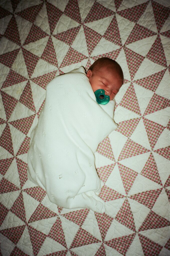 film newborn session inspo